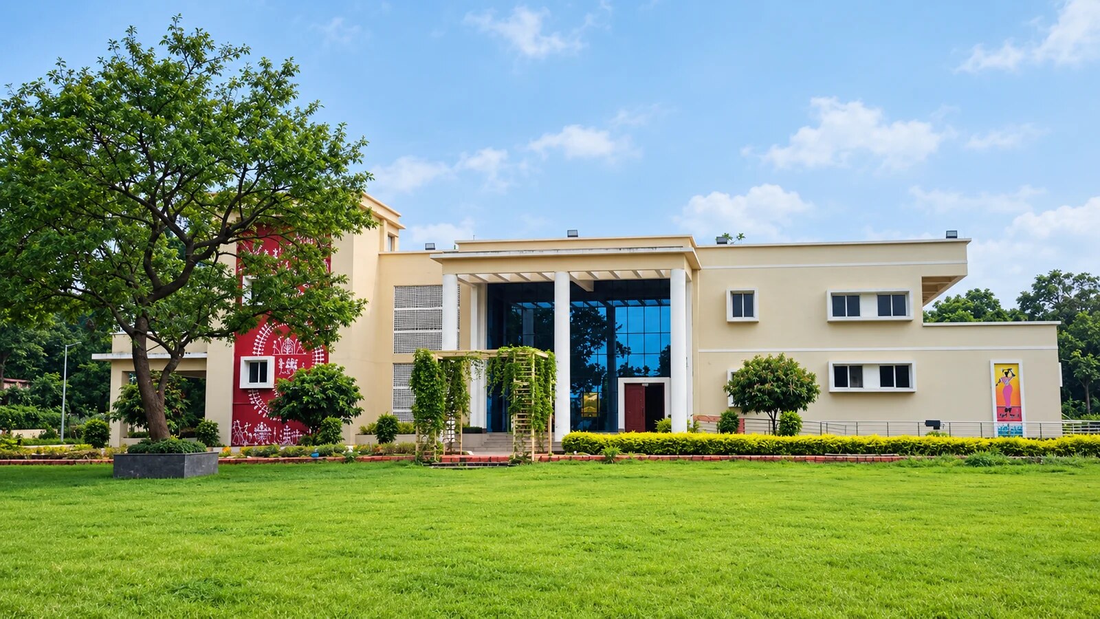 Front view of Multi Purpose Hall, Old AG Colony, Bhubaneswar